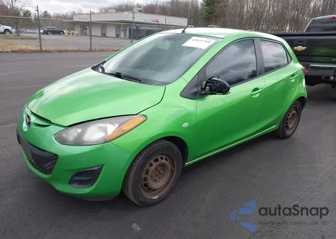 2011 Mazda Mazda2 Sport из США, поврежденный, VIN JM1DE1HZ8B0110521